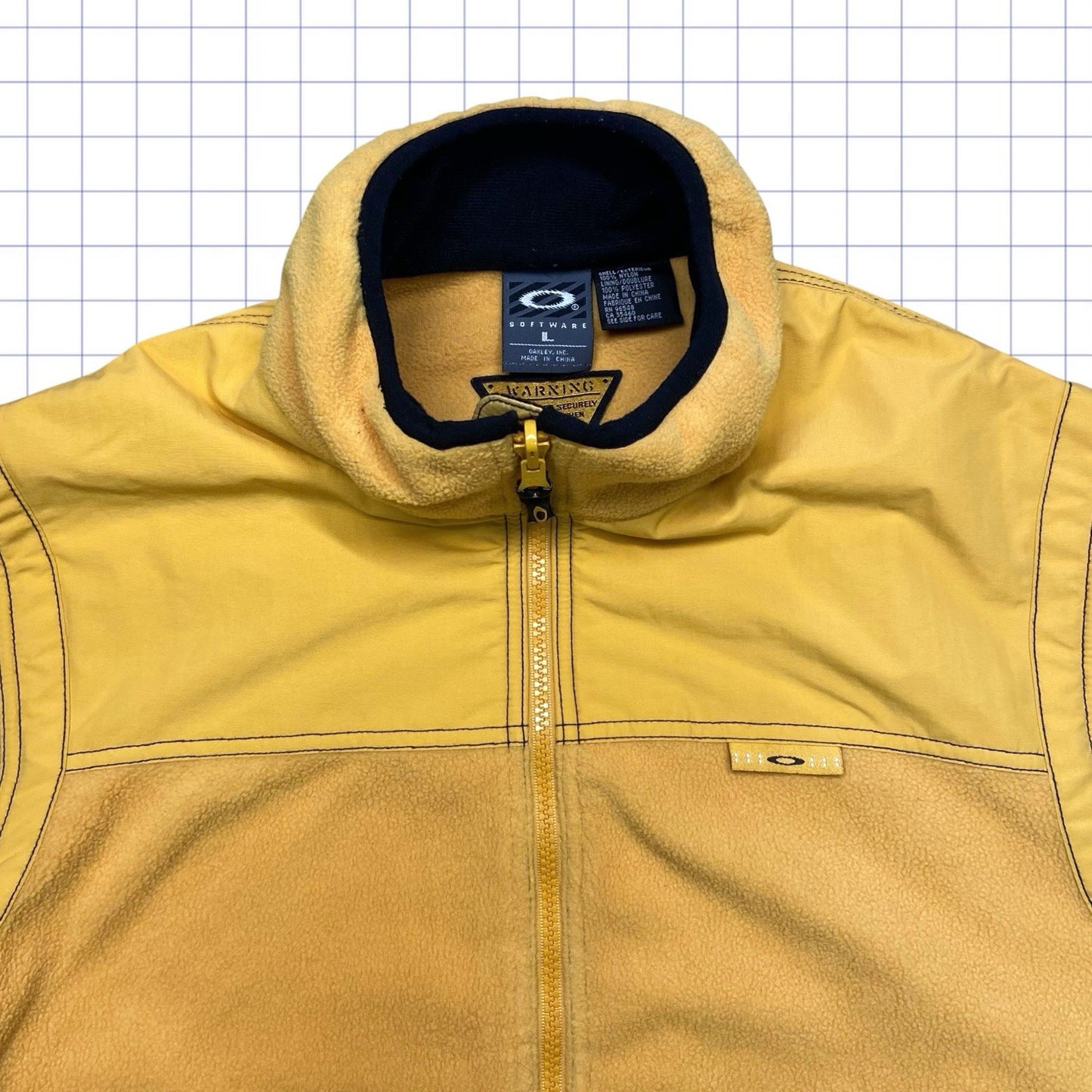 Vintage Oakley Software 2 In 1 Jacket - L