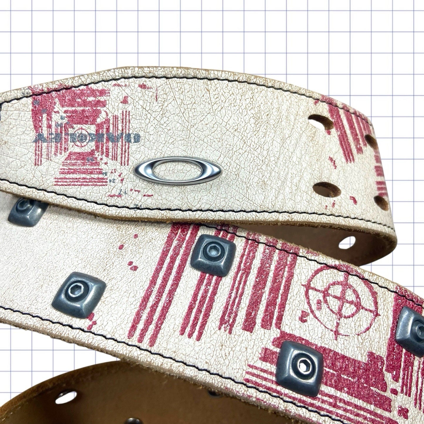 Vintage Oakley Studded Belt