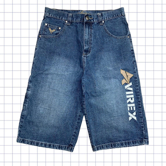 Vintage Avirex Spellout Jorts - 30W