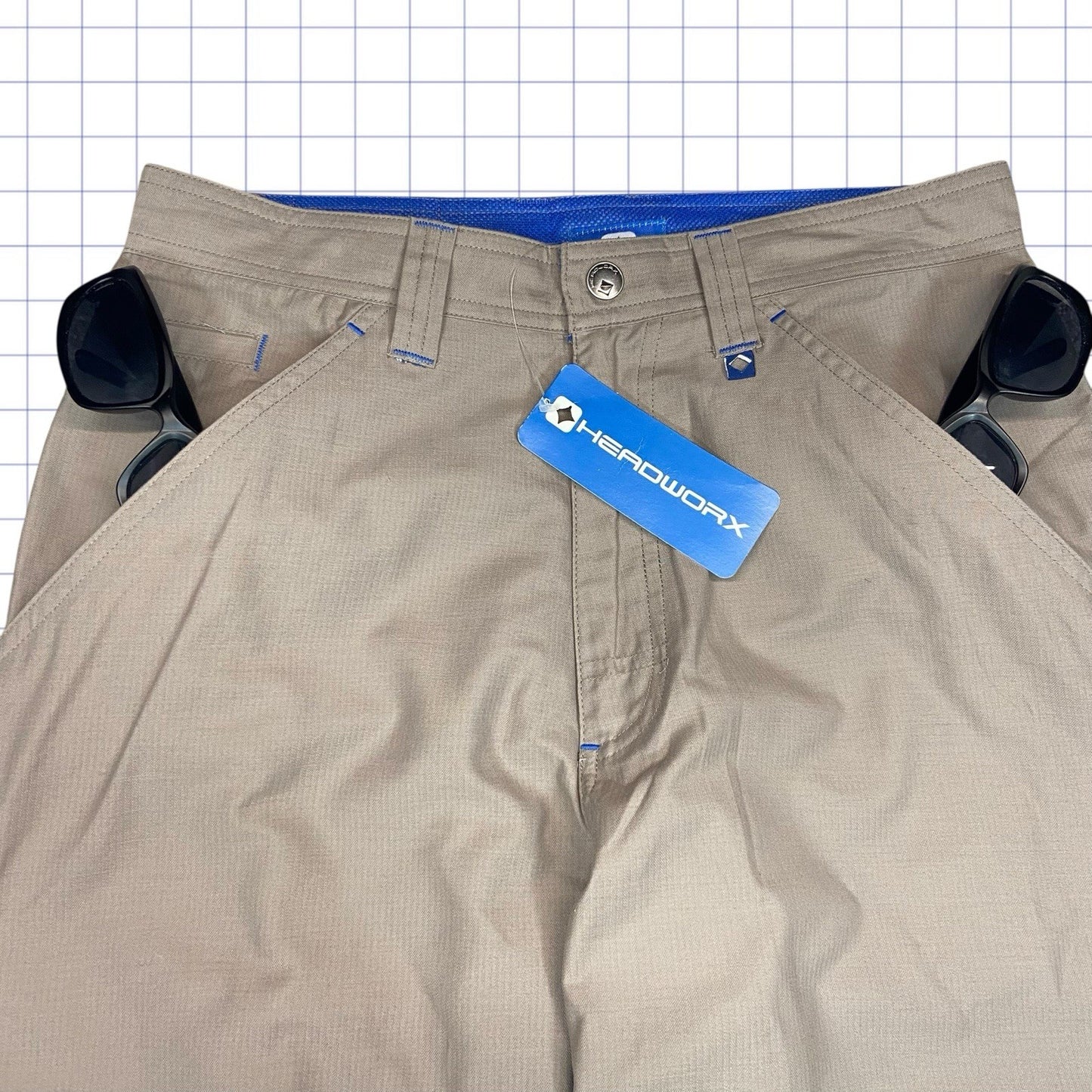 Deadstock Vintage Headworx Surfwear Trousers - 30W