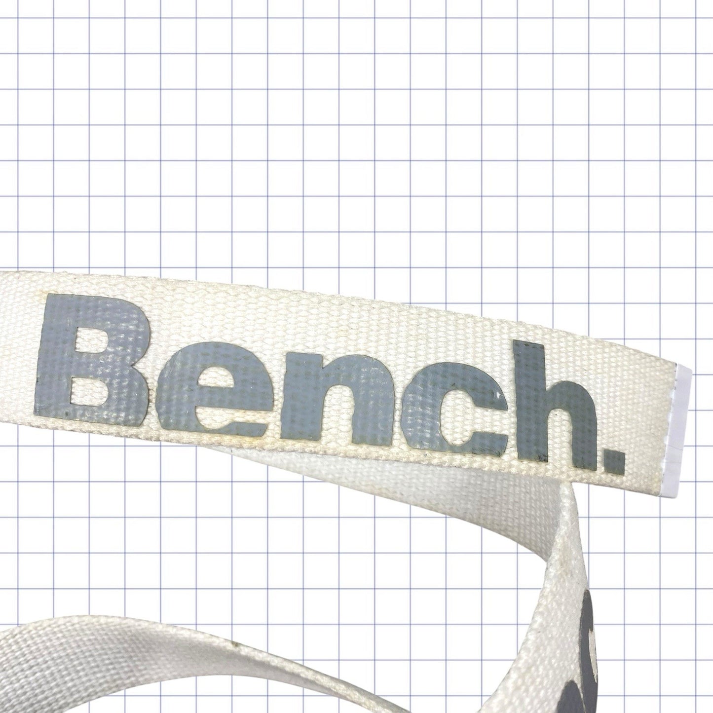 Bench Canvas Spellout Belt
