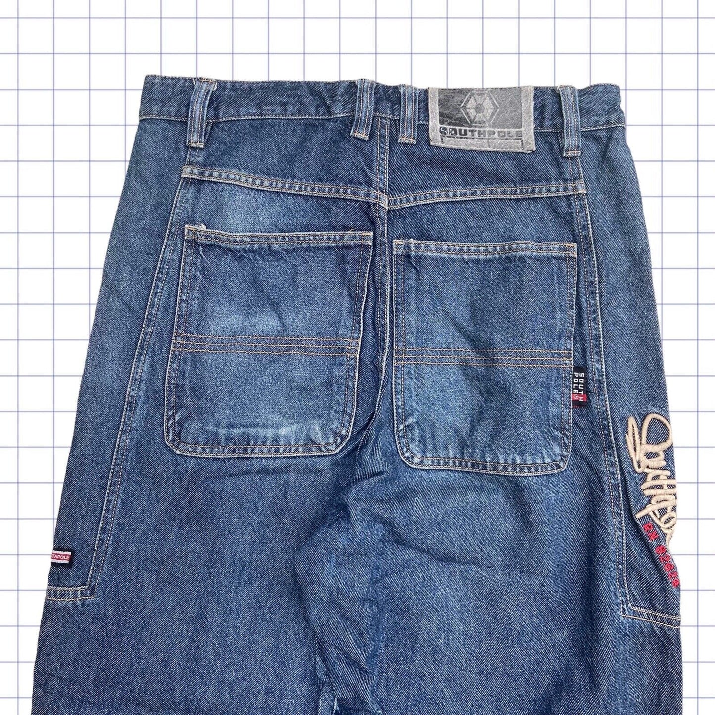 Vintage Southpole Spellout Jeans - 31W 28L