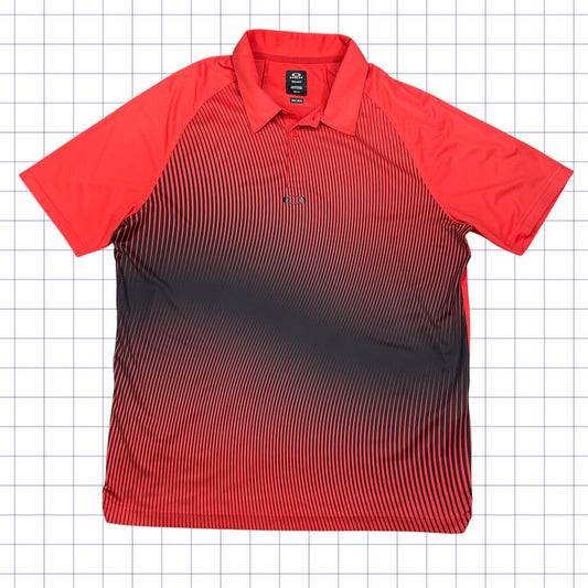Oakley Patterned Golf Shirt - M/L