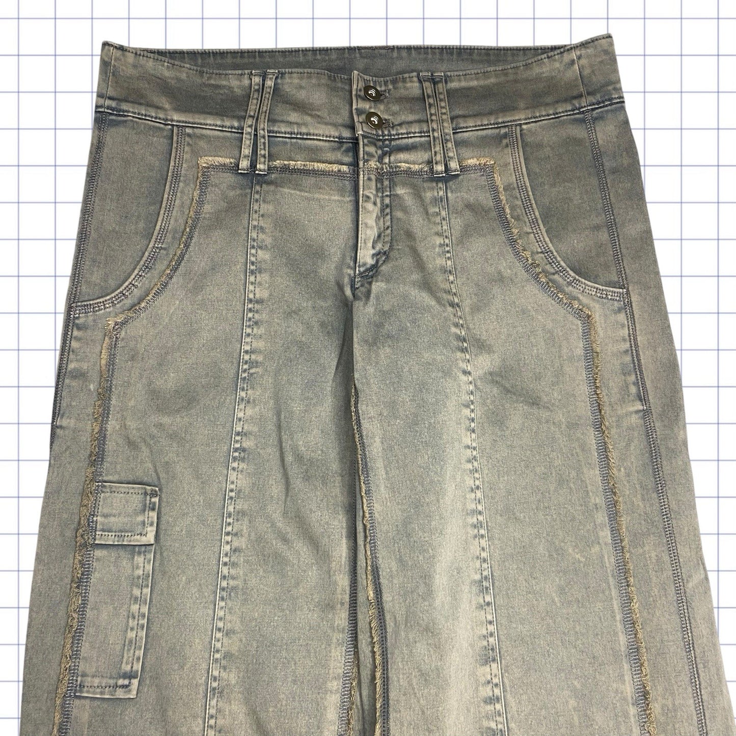 Calças com painéis estilo Avirex - 30W