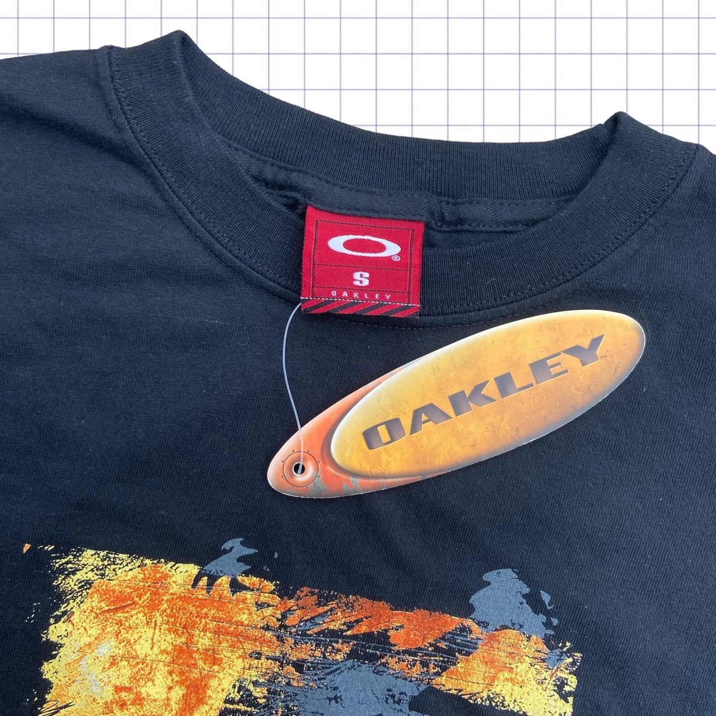 Vintage Oakley Software Skull Tshirt - S
