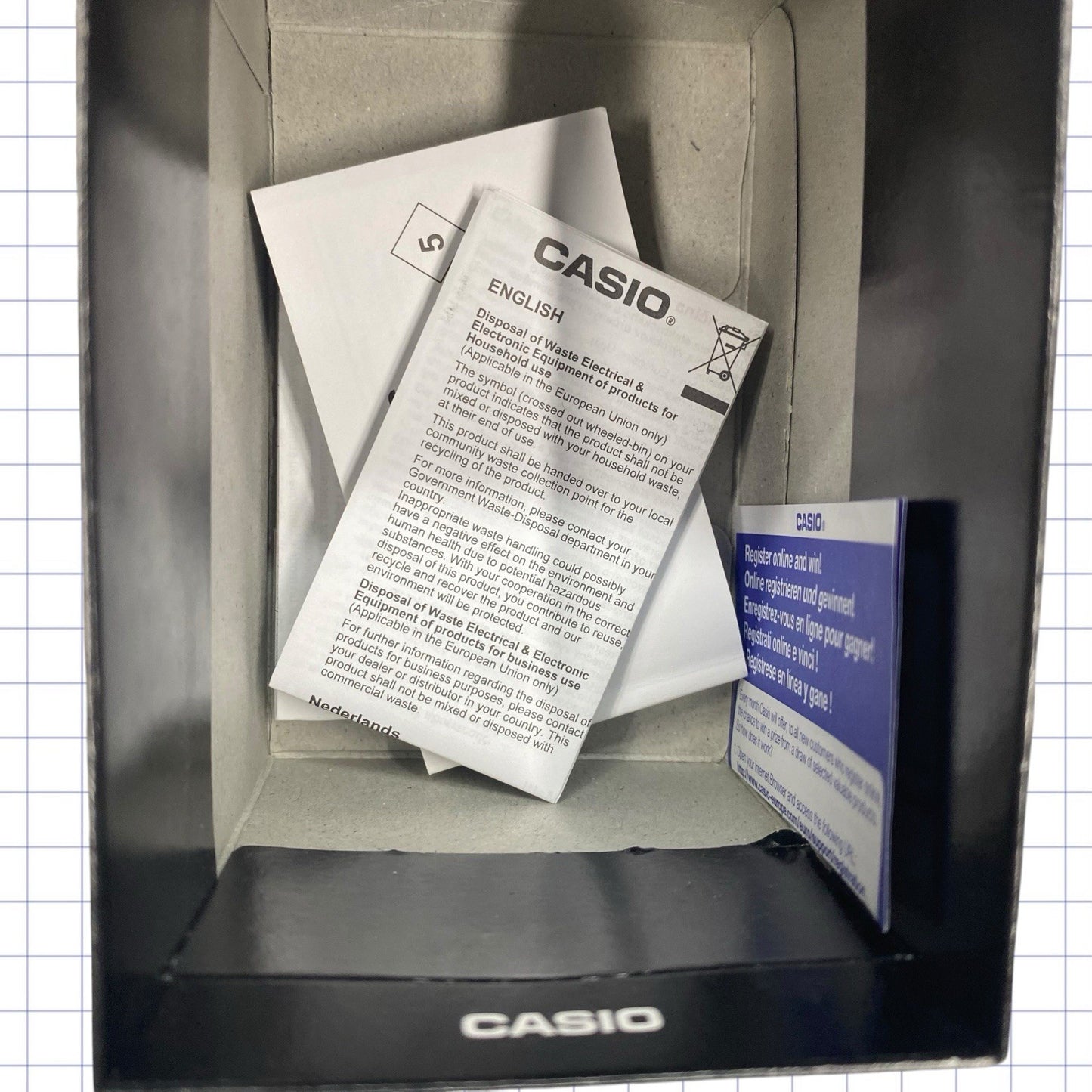 Boxed Casio baby G watch Translucent BG-169A