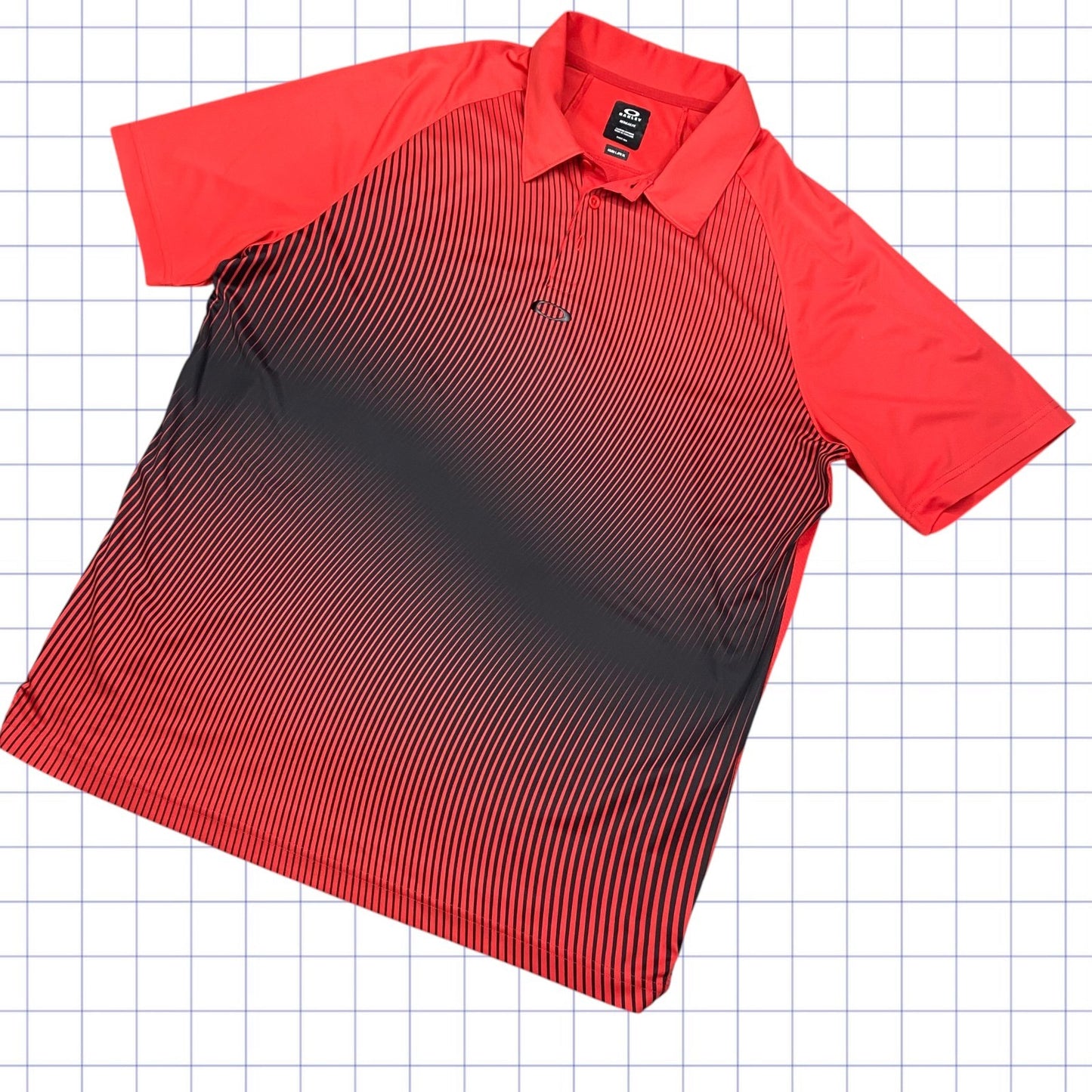 Oakley Patterned Golf Shirt - M/L