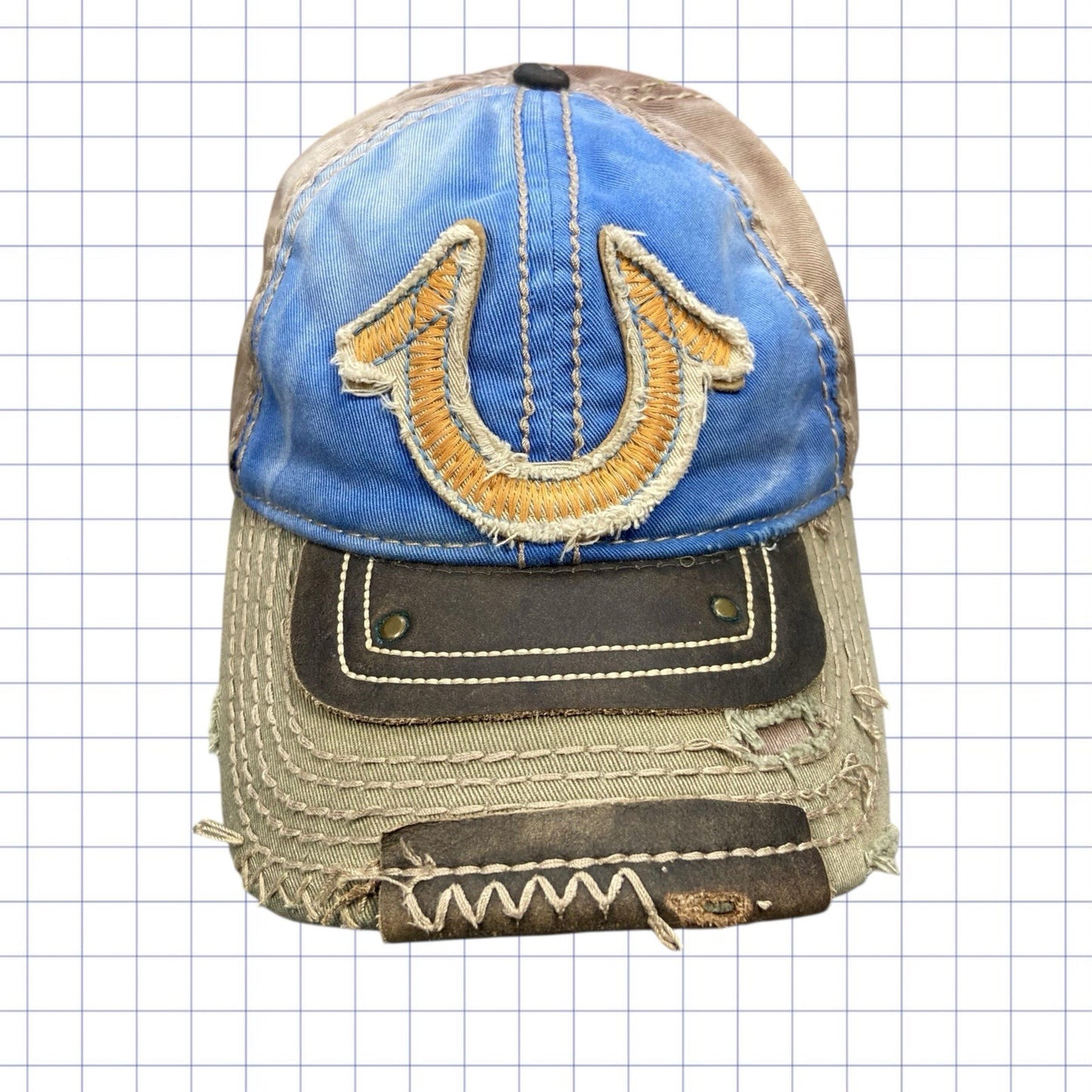 Vintage Distressed True Religion Cap