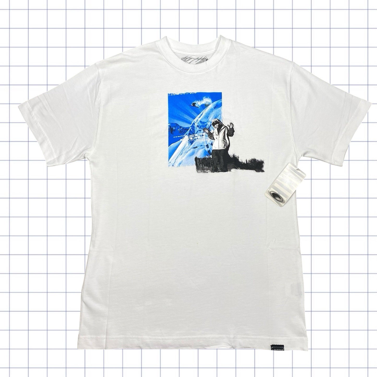 Deadstock Early 2000s Oakley Snowmobile Tshirt - S/M