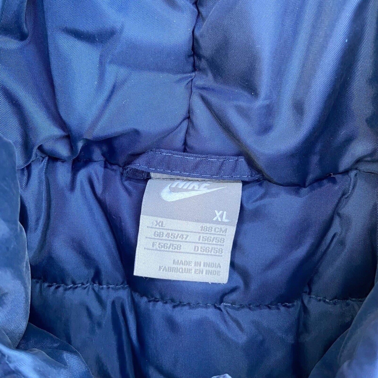 Vintage Nike Spellout Padded Jacket - XL