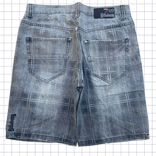 Vintage Billabong Checkered Jorts - 32W