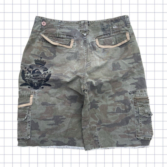 Vintage Quiksilver Camo Jorts - 36W