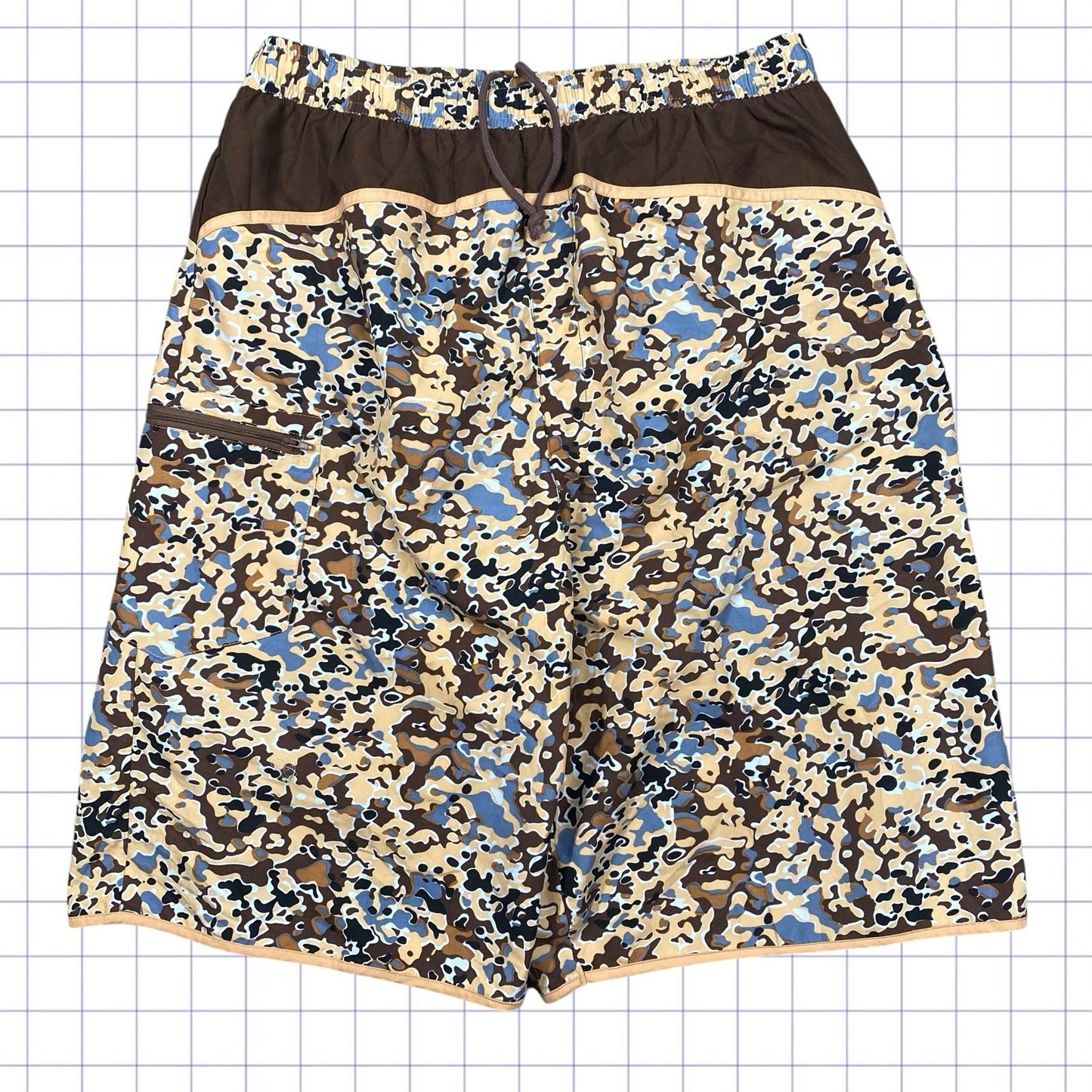 Y2K Cheetah Print Board Shorts - M