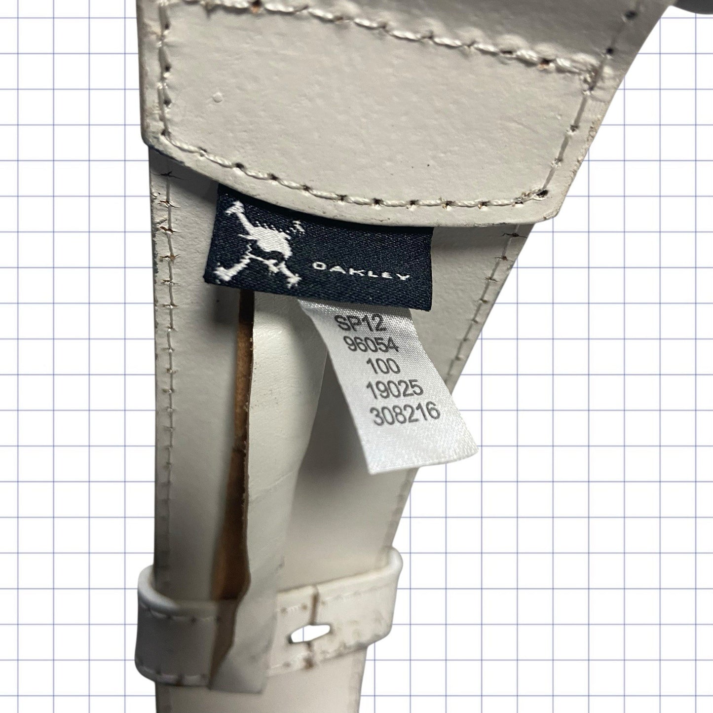 Early 2000s Oakley Leather Belt