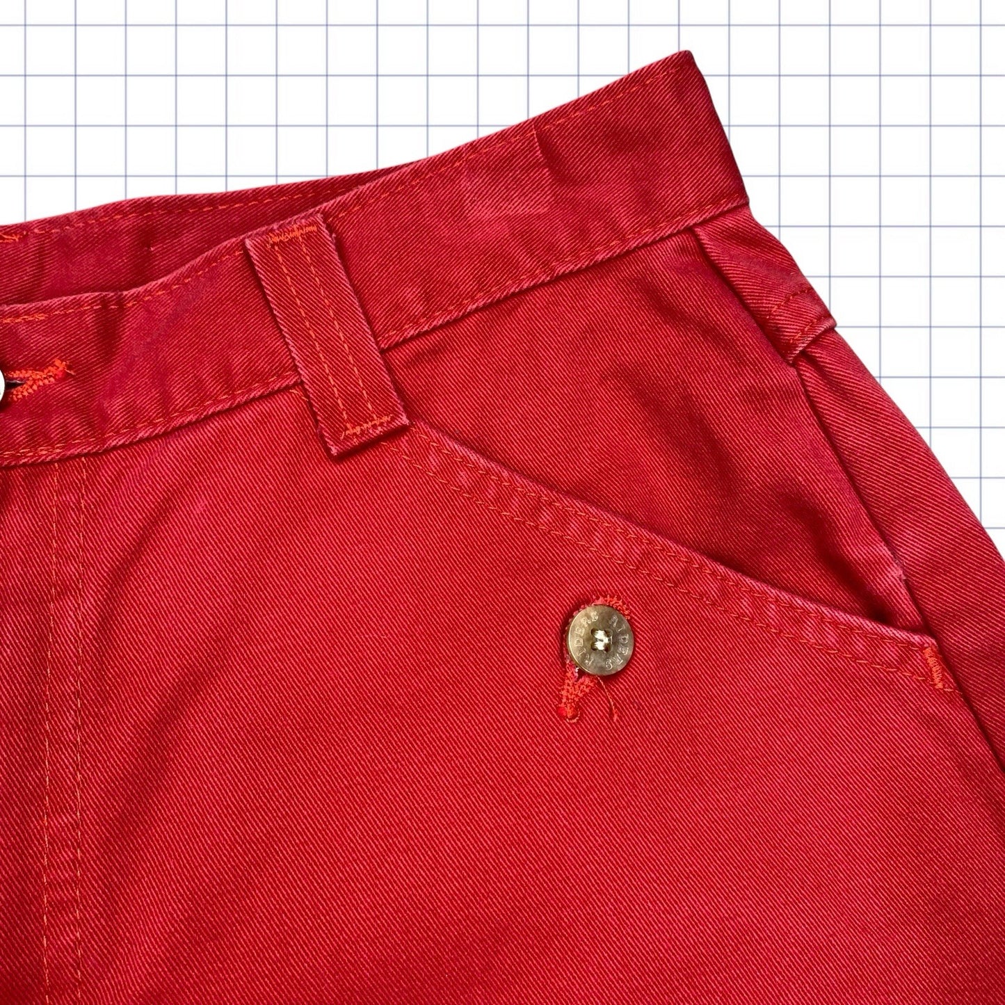 Vintage Button Pocket Shorts - 30W