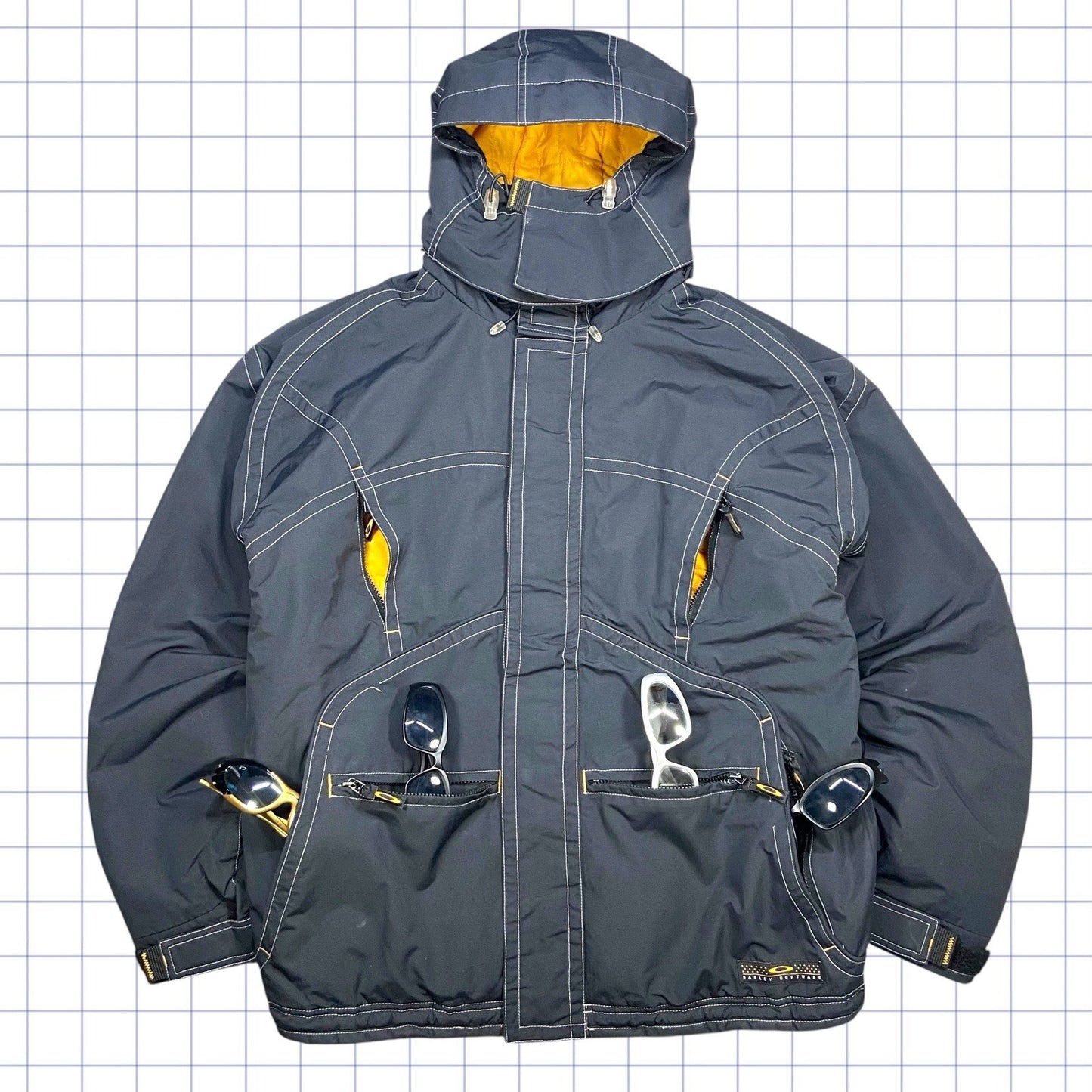 Vintage Oakley Software Insulated Ski Jacket - L/XL