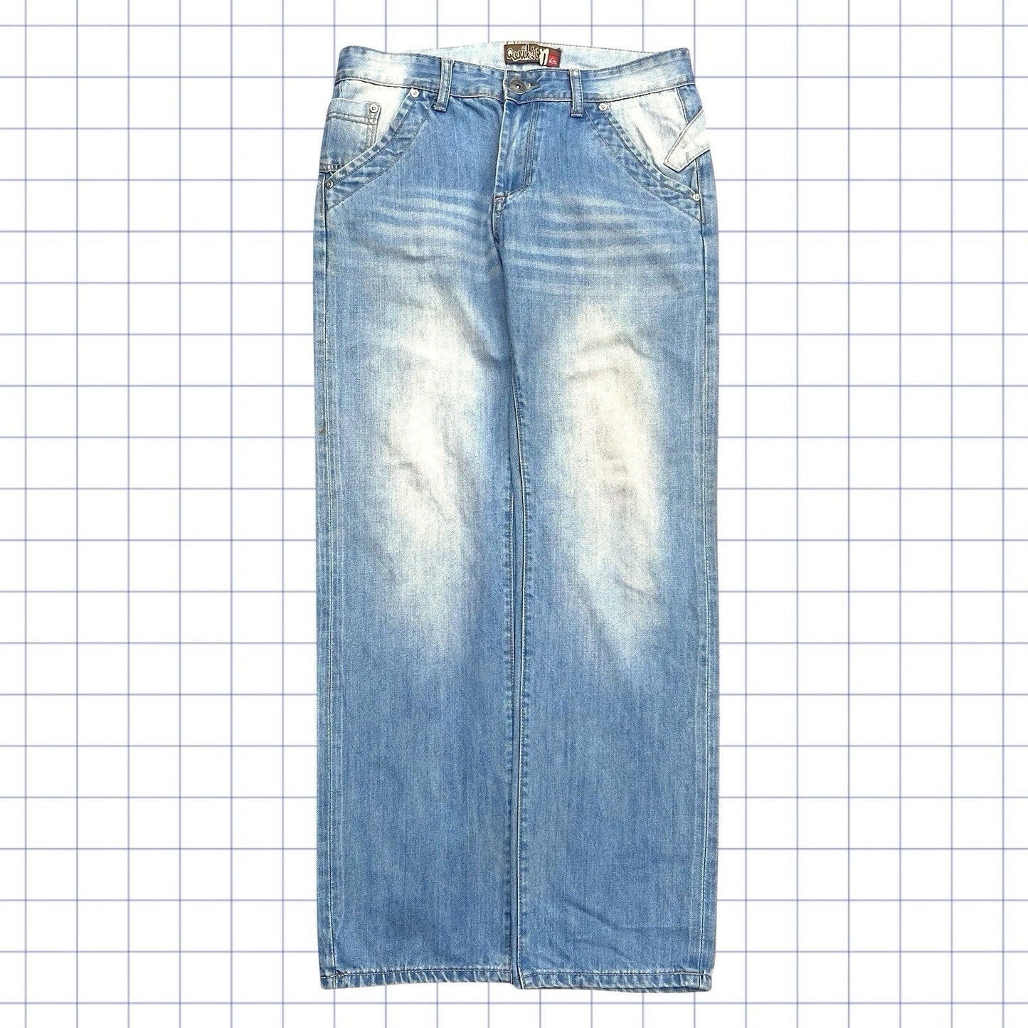 ヴィンテージ クイックシルバー ジーンズ - 33W