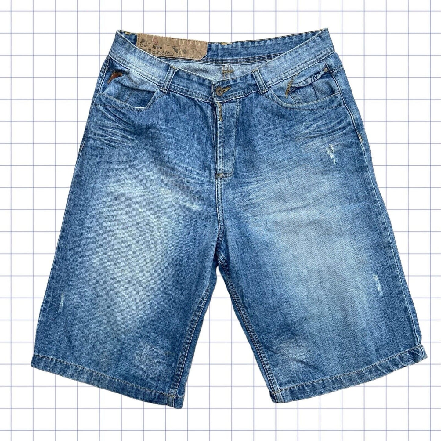 Ice Cream Drip Jorts - 32W