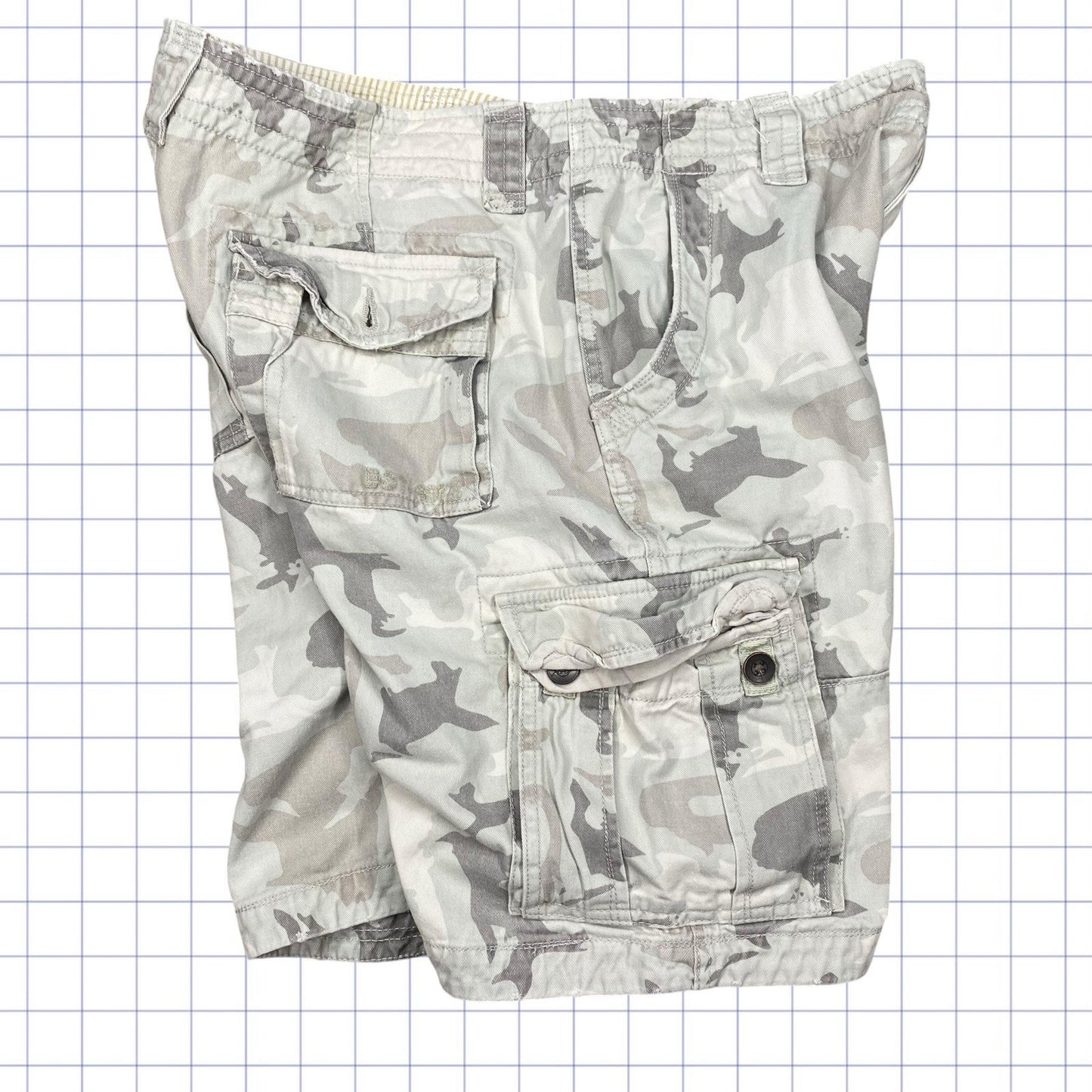 2000s Camo Shorts - 38W