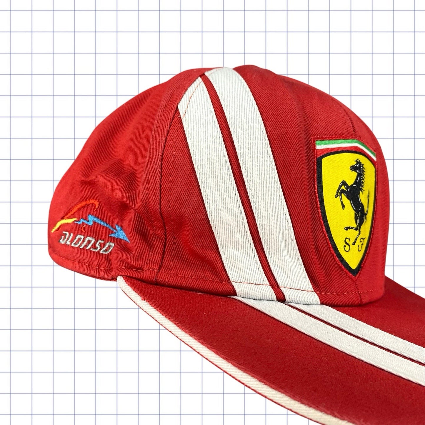 Vintage Ferrari Strapback Cap
