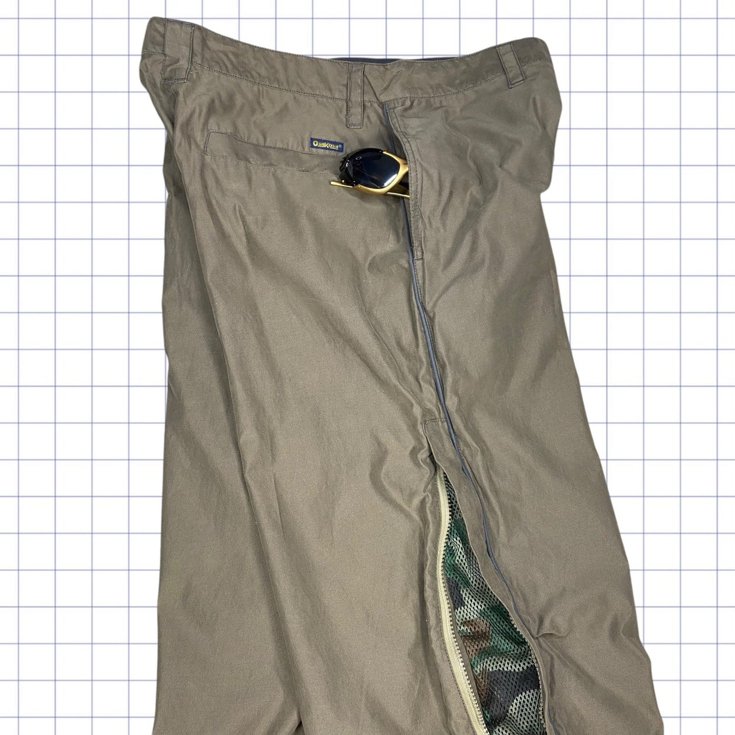 Vintage Jnco Style Side Camo Air Vent - 33W