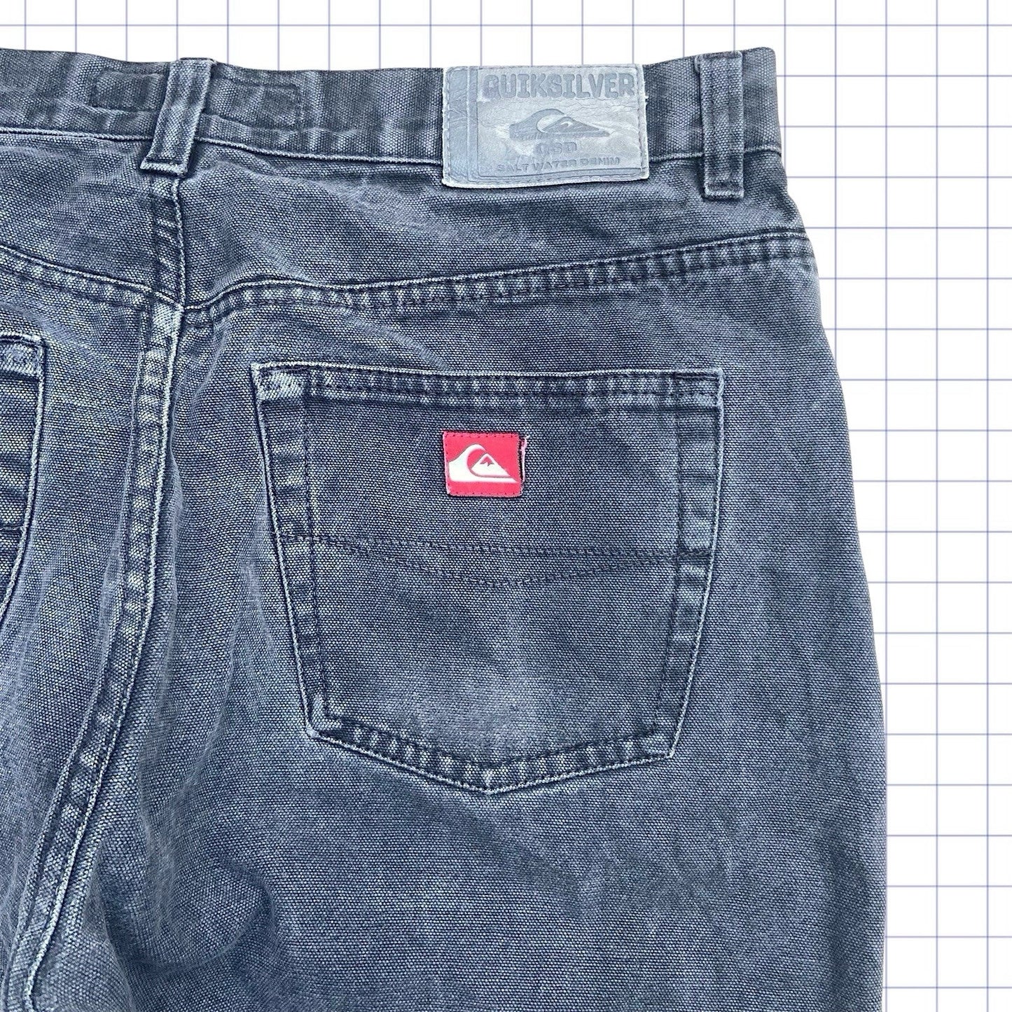 ヴィンテージ クイックシルバー ジーンズ - 33W