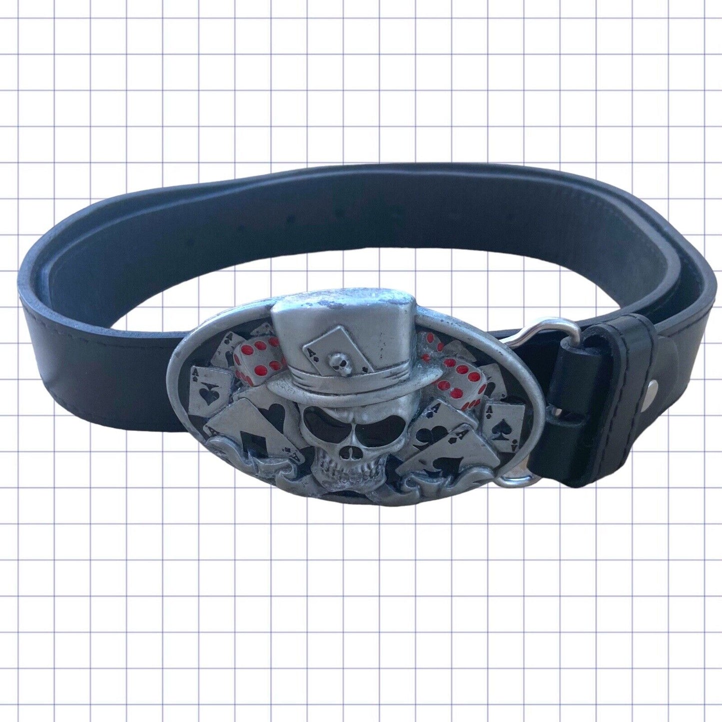 Jnco Style Y2K Skull Belt