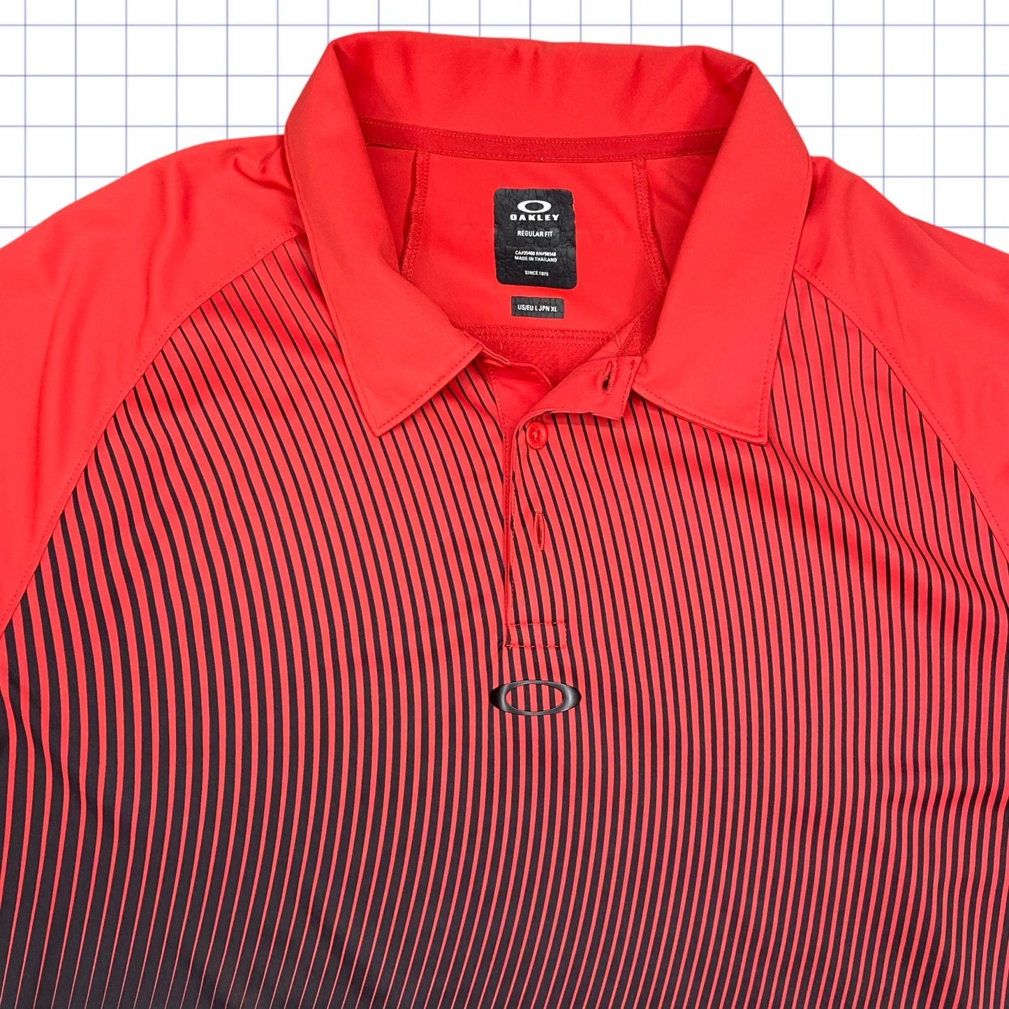 Oakley Patterned Golf Shirt - M/L