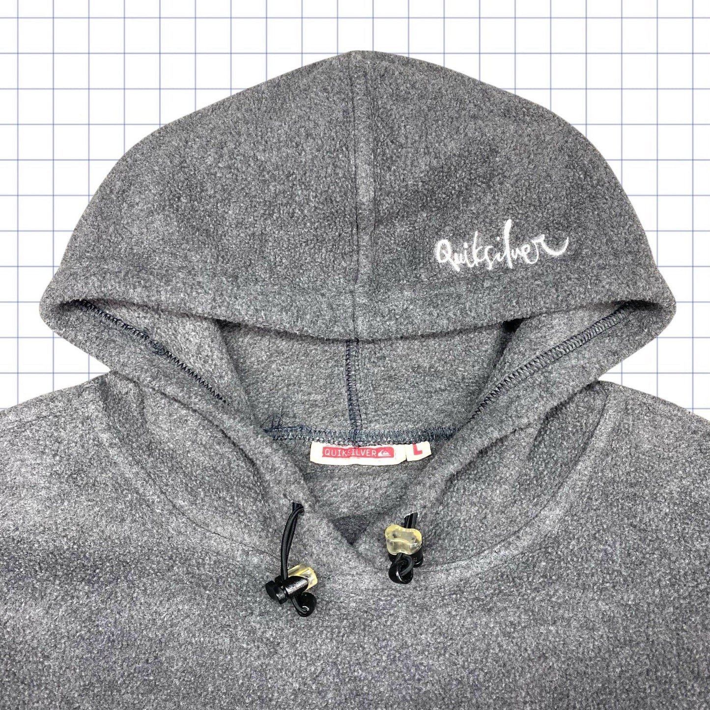 ヴィンテージ クイックシルバー スペルアウト フリース - L