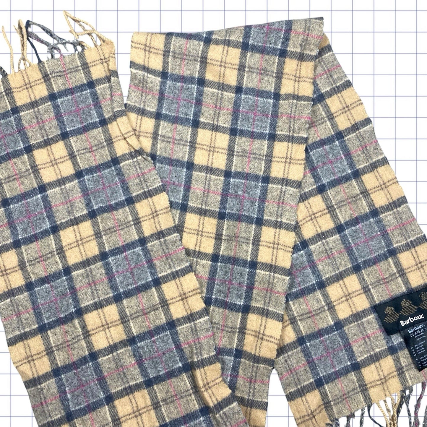 Barbour Tartan Lambswool Scarf