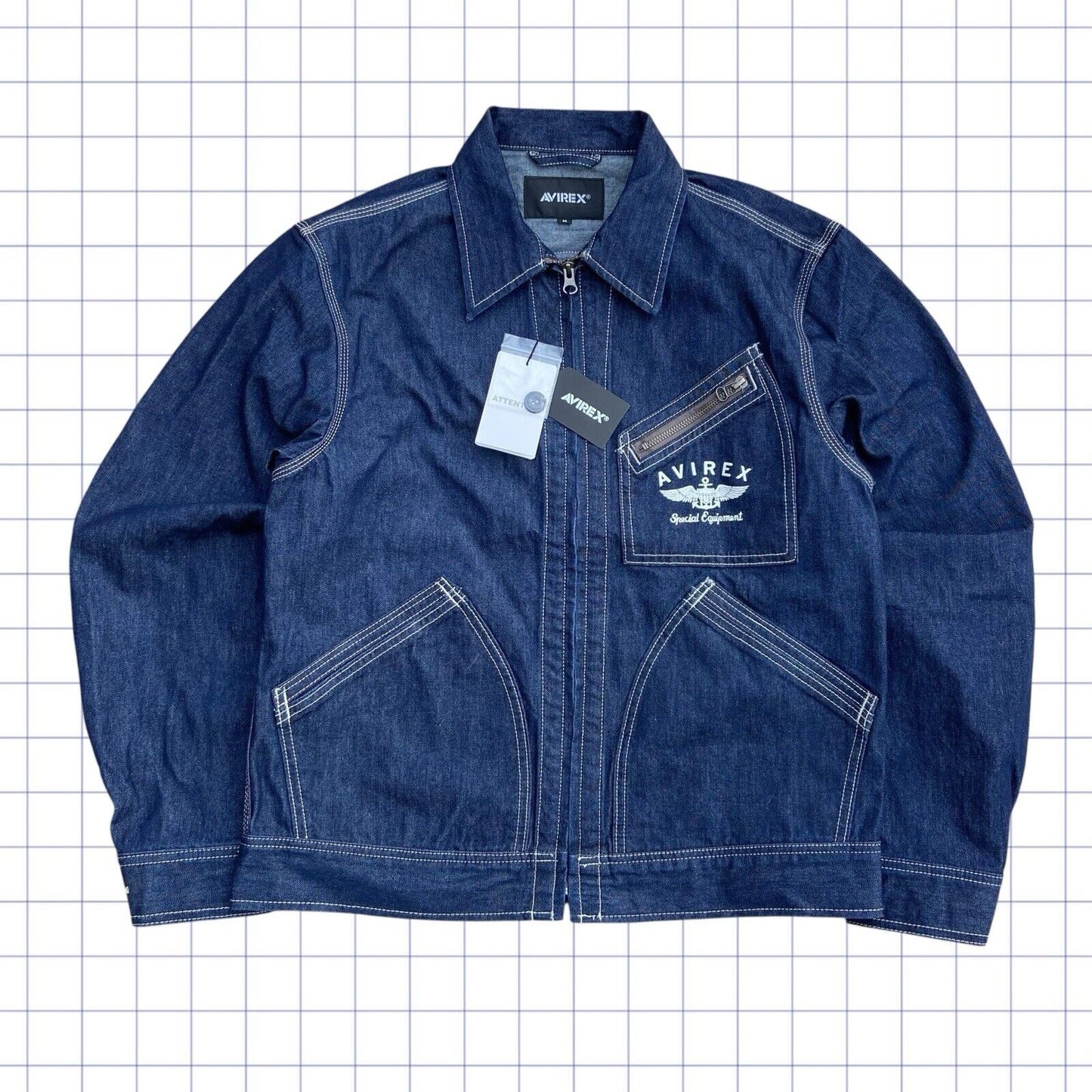 Vintage Avirex Deadstock Denim Jacket - M