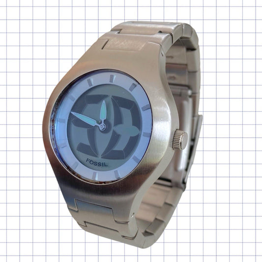 00s Fossil Big Tic Digital Watch