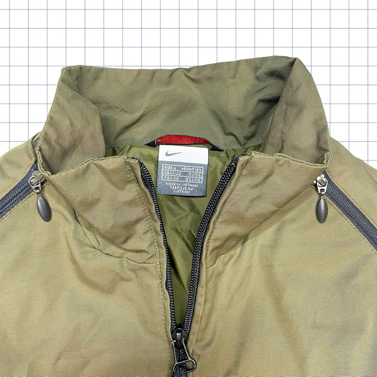 2000s Nike Morse Code Transformer MP3 Jacket - M/L