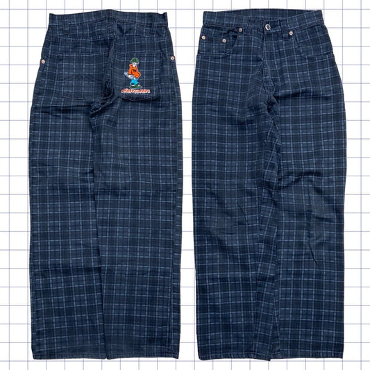 Jnco Style Y2k Character Trousers - 28W 28L