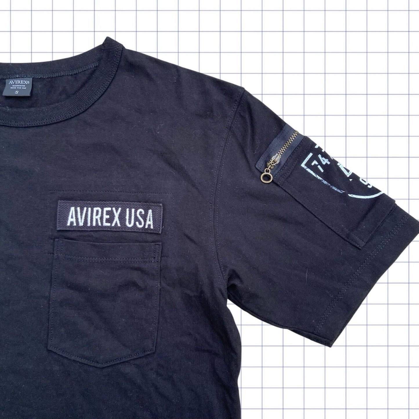 Vintage Avirex Military Tshirt - S