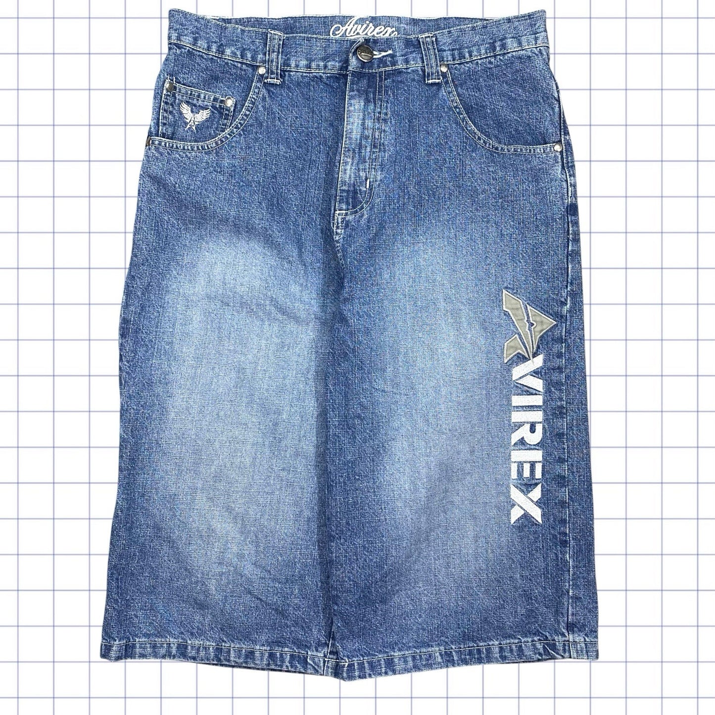 Vintage 2000s Avirex Jorts -32W