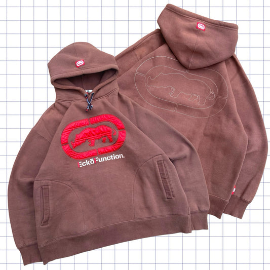 Y2K Ecko Unltd Double Sided Rhino Hoodie - M/L