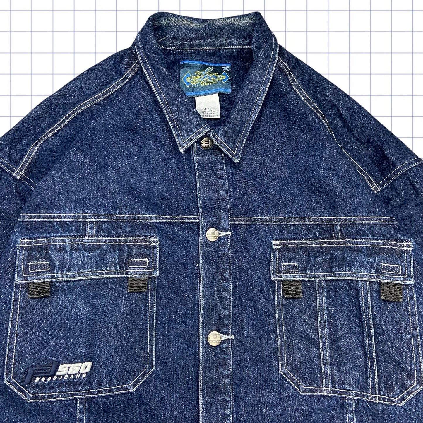 Vintage Southpole Style Denim Jacket - XXL/XXXL