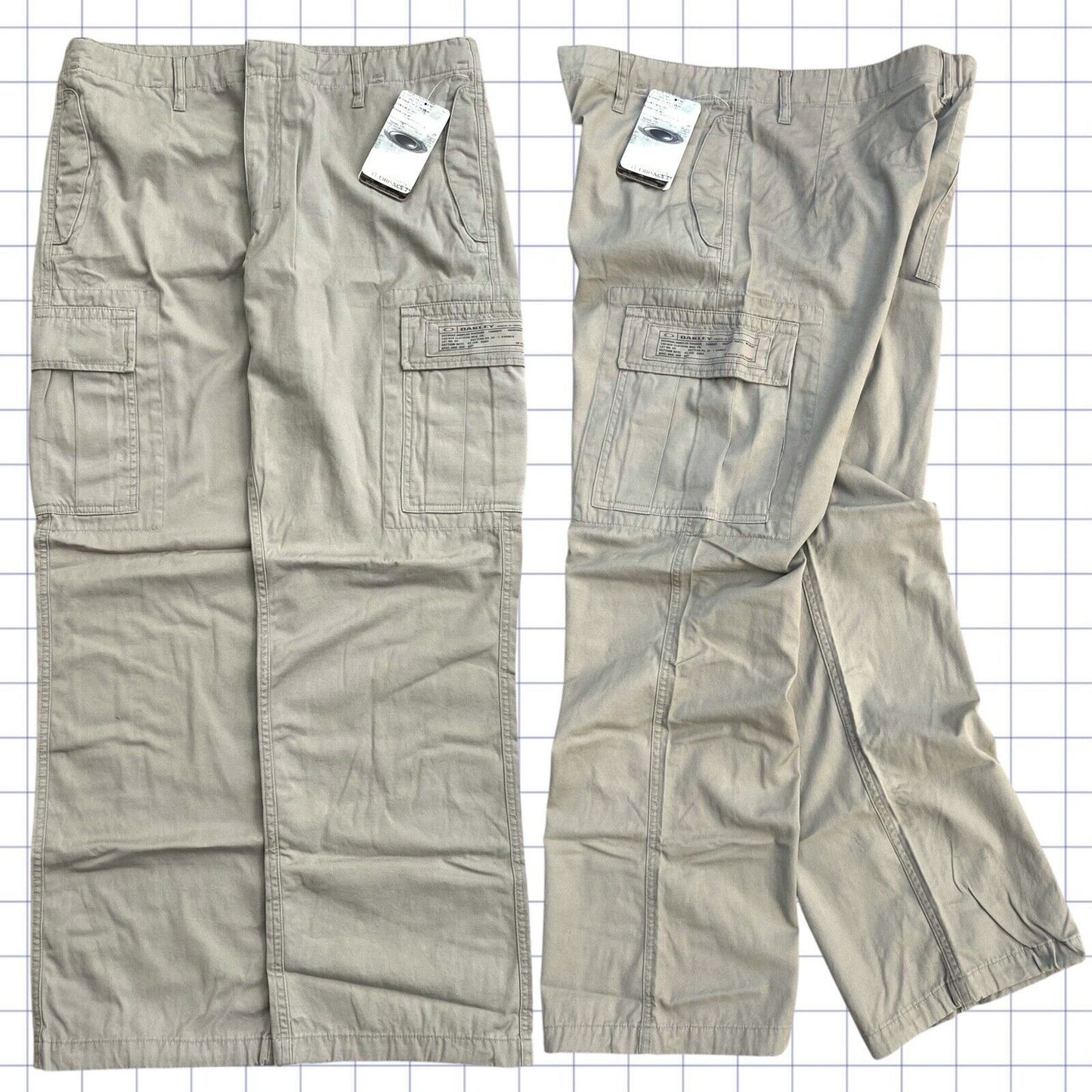 Deadstock Oakley Cargo Fit Trousers - W34