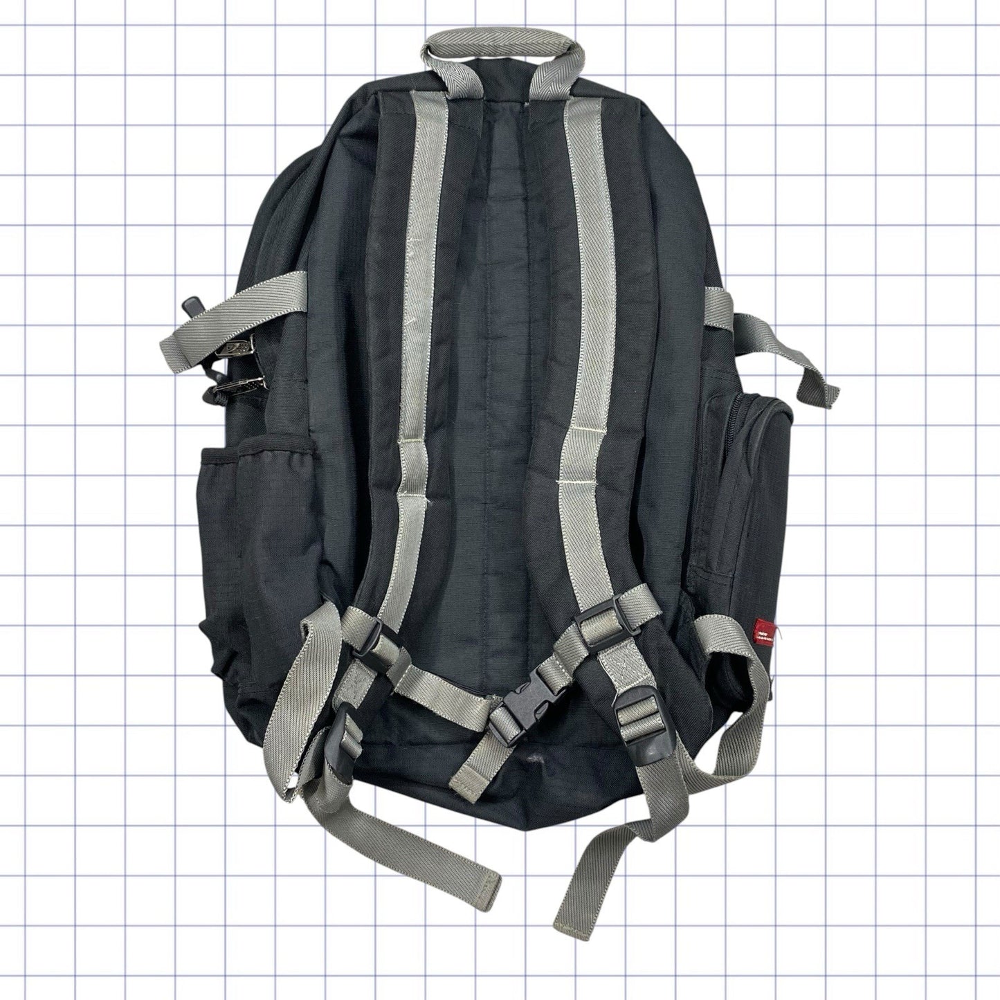 Y2K Quicksilver Backpack Spellout