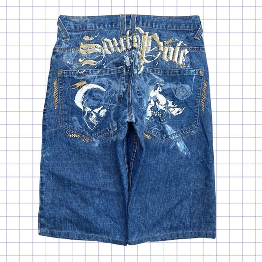 Vintage Skull Southpole Jorts - 32W