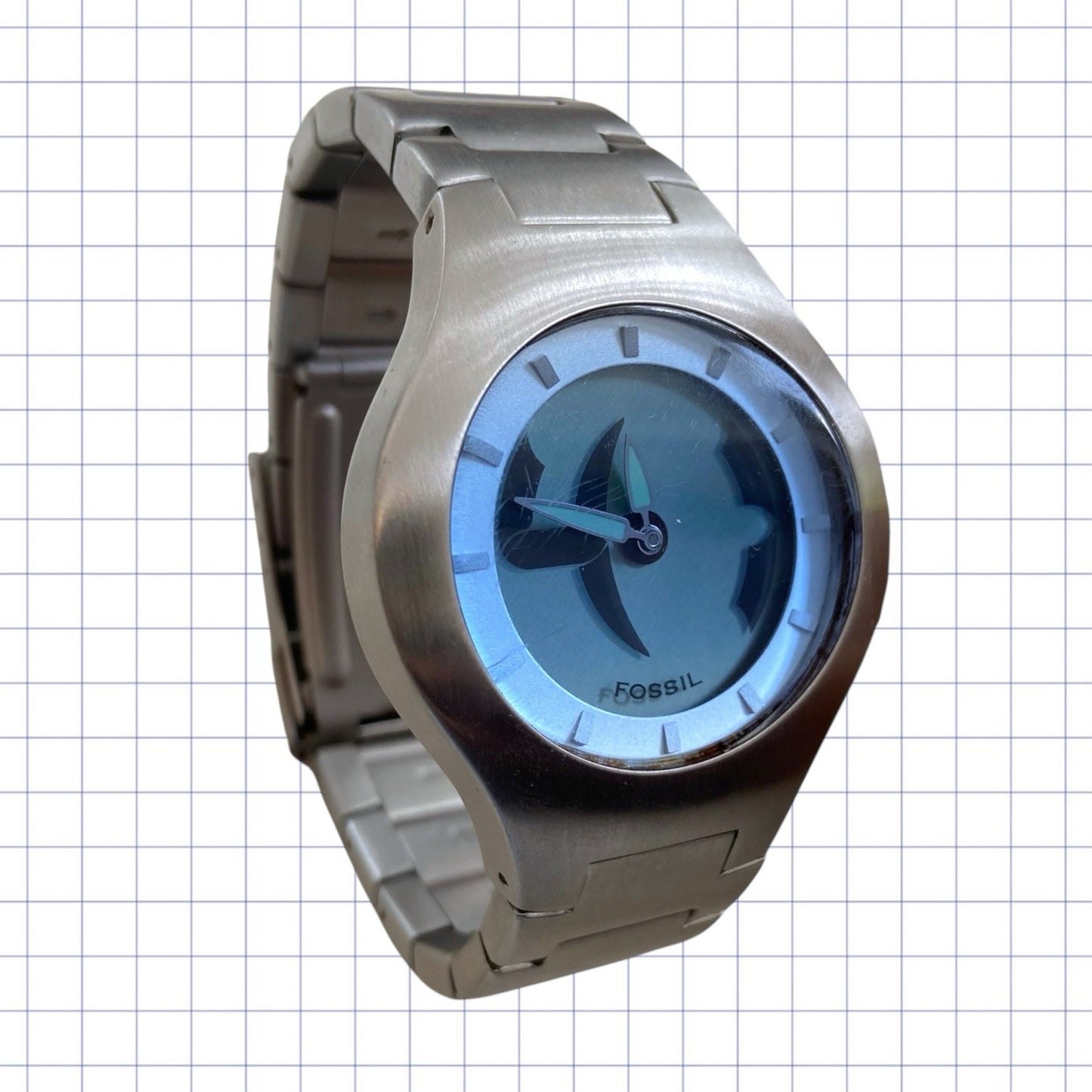 00s Fossil Big Tic Digital Watch