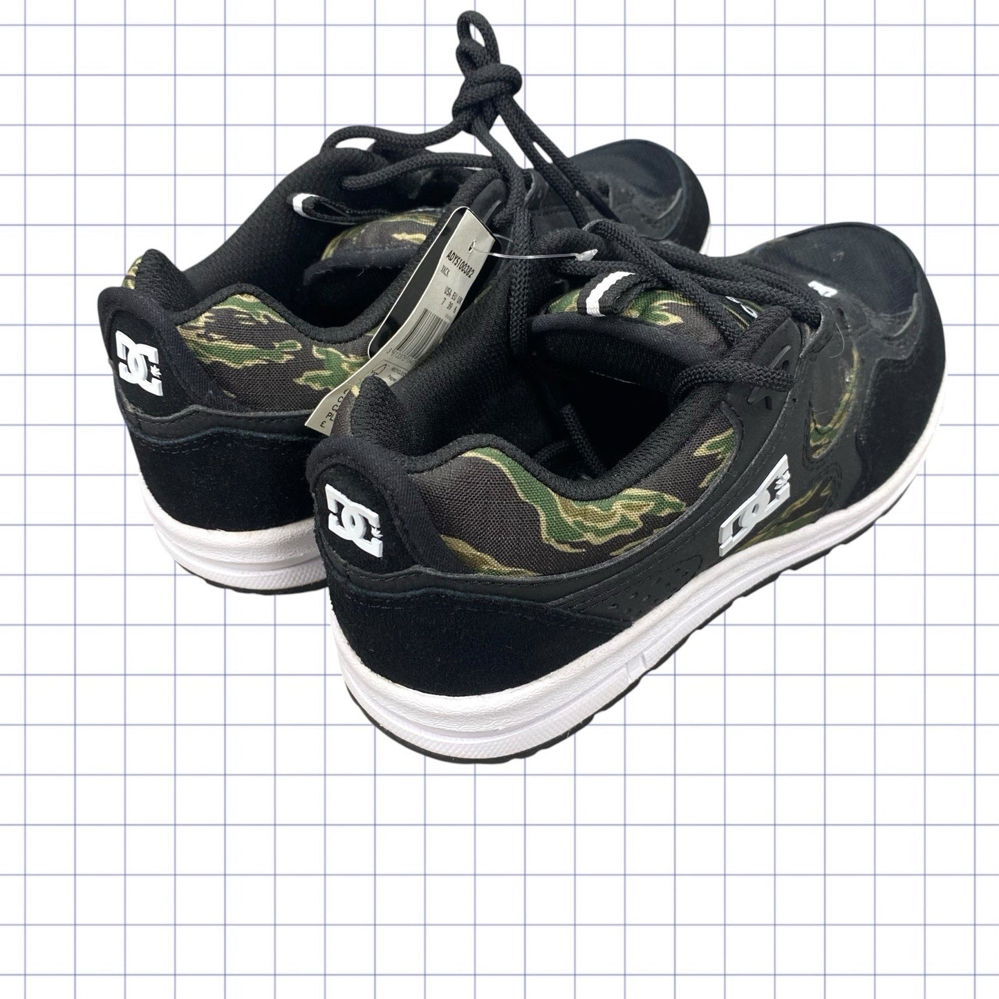 Boxed DC Y2K Camo Trainers - UK 6
