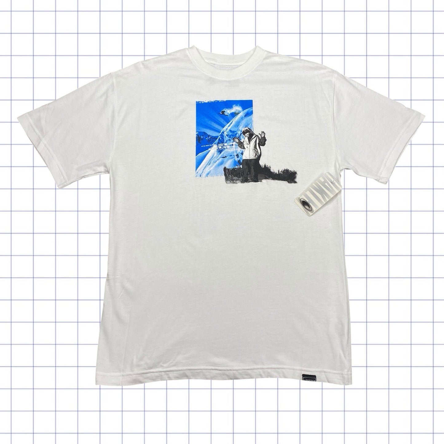 Vintage Oakley Snowmobile Tshirt - M/L