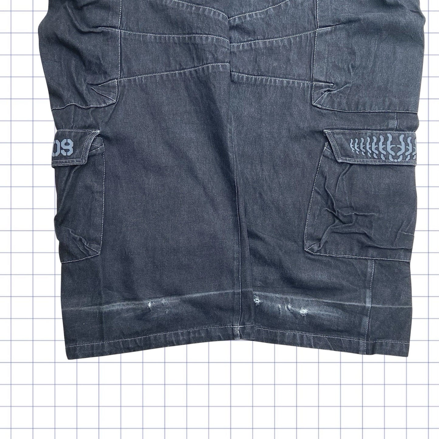 Jeans Cargo Cyberdog dos anos 90 - 34W