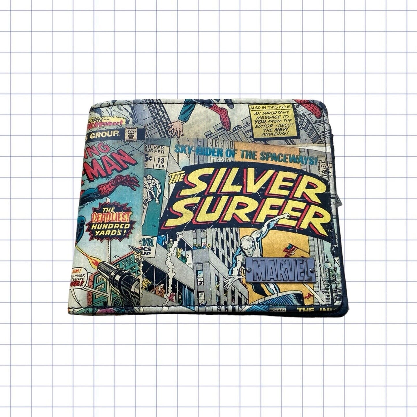 Vintage Marvel Silver Surfer, Spiderman & Xmen Wallet