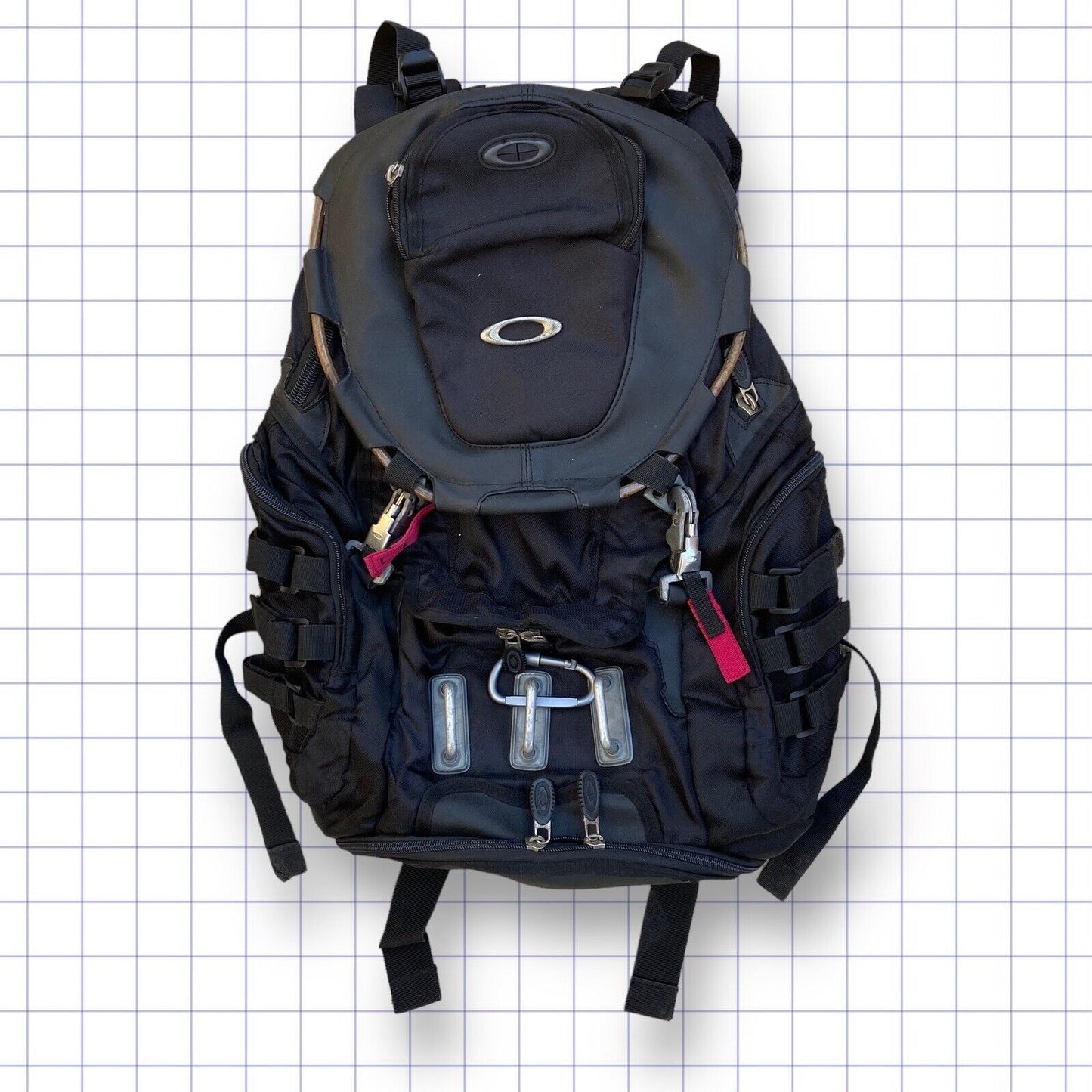 Vintage Stealth Black Tactical Field Oakley Backpack