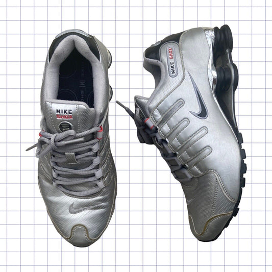 Vintage Nike Silver Shox - Uk 7