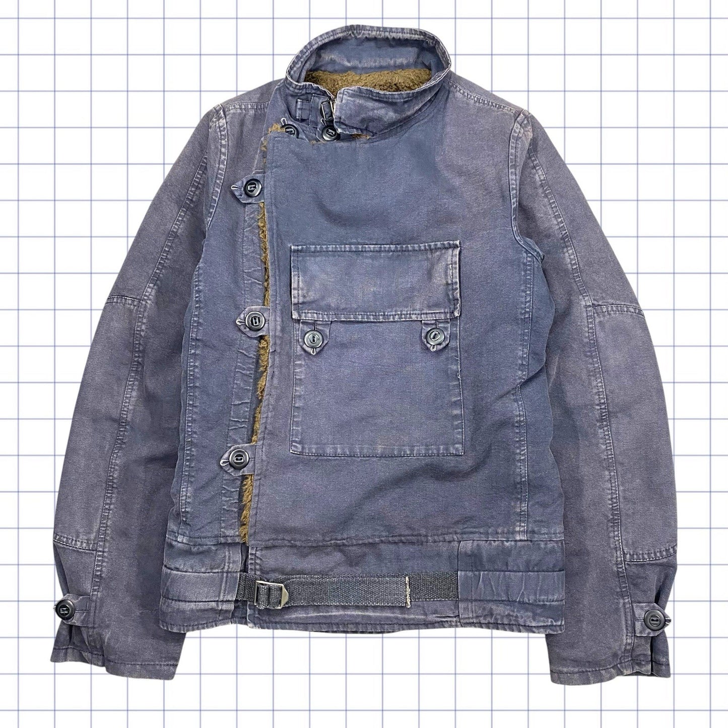 1950年代のヴィンテージ ポール＆ジョー スウェーデン製モーターサイクルジャケット - S/M