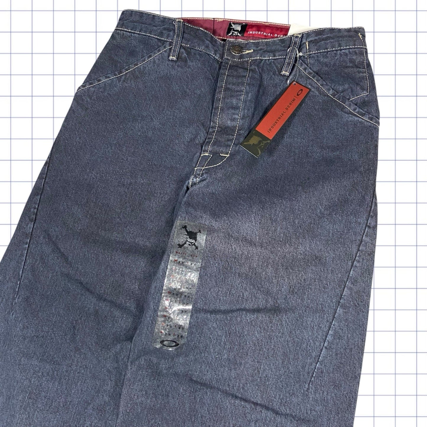 Deadstock Vintage Oakley Skull Jeans - 28W